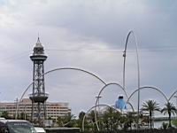 Barcelone, Port, Telepherique (006)